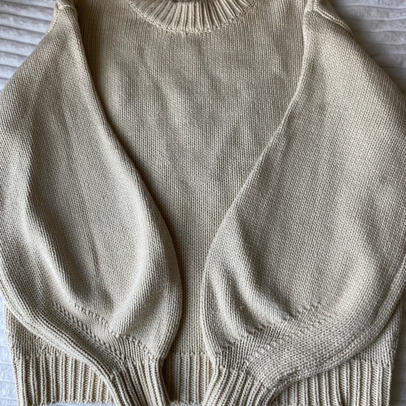 Brand New HARMONY SWEATER BEIGE - Picture 1 of 2